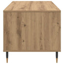 vidaXL Dohányzóasztal fiókkal Artisan tölgy 90 x 49 x 45 cm Faanyag