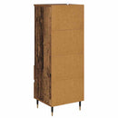 vidaXL Magasfiú fiókkal Öreg fa 40 x 36 x 110 cm Faanyag