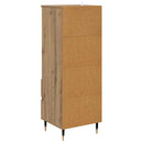 vidaXL Magasfiú Artisan tölgy 40 x 36 x 110 cm Faanyag