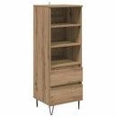 vidaXL Magasfiú Artisan tölgy 40 x 36 x 110 cm Faanyag