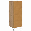 vidaXL Magasfiú Artisan tölgy 40 x 36 x 110 cm Faanyag