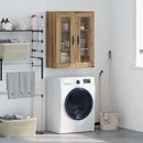 vidaXL Fali szekrény Artisan tölgy 69,5 x 34 x 90 cm