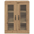 vidaXL Fali szekrény Artisan tölgy 69,5 x 34 x 90 cm