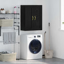 vidaXL Fali szekrény Fekete tölgy 69,5 x 34 x 90 cm Faanyag