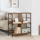 vidaXL Könyvespolc Régi fa 78.5 x 33 x 82 cm Faanyag