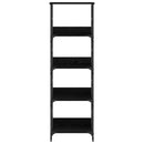 vidaXL Könyvespolc Fekete tölgy 50 x 33 x 153 cm Faanyag