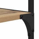 vidaXL Könyvespolc Artisan tölgy 50 x 33 x 188,5 cm Faanyag