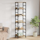 vidaXL Könyvespolc Artisan tölgy 50 x 33 x 188,5 cm Faanyag