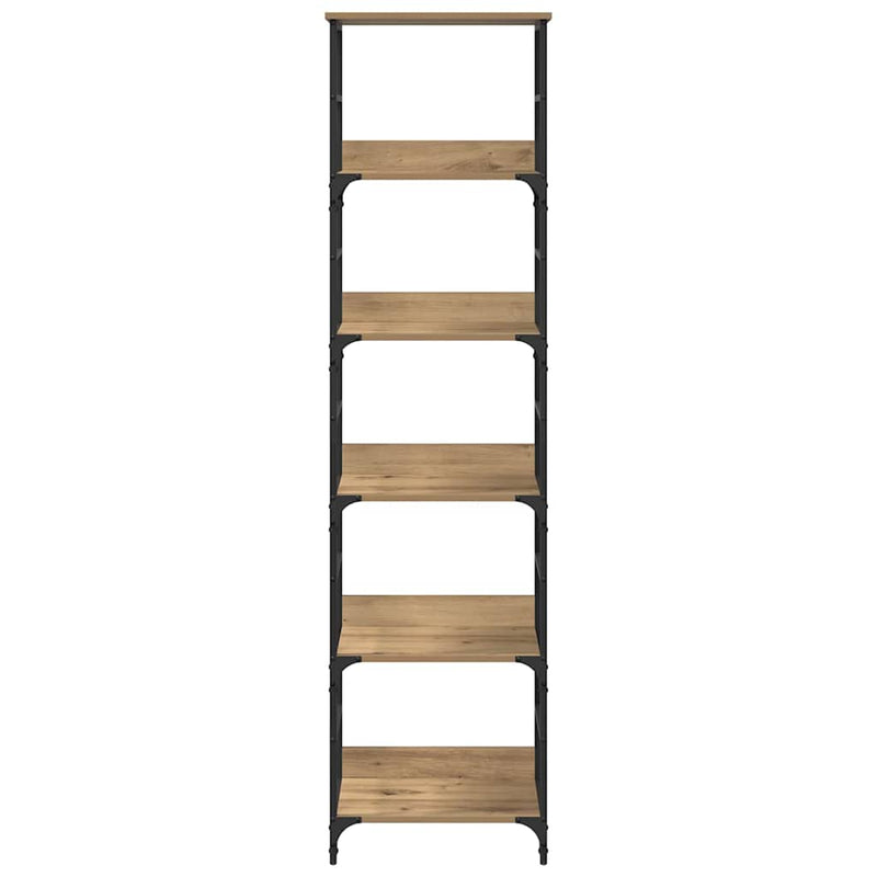 vidaXL Könyvespolc Artisan tölgy 50 x 33 x 188,5 cm Faanyag