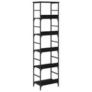 vidaXL Könyvespolc 5 szintes 50 x 33 x 188,5 cm Szerelt Fa