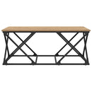 vidaXL Dohányzóasztal Artisan tölgy 100 x 49 x 40 cm Faanyag