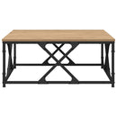 vidaXL Dohányzóasztal Artisan tölgy 70 x 70 x 30 cm Faanyag