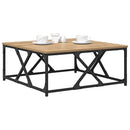 vidaXL Dohányzóasztal Artisan tölgy 70 x 70 x 30 cm Faanyag