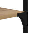 vidaXL Könyvespolc 5 szintes 99 x 35,5 x 176 cm Szerelt Fa