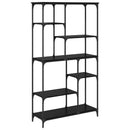 vidaXL Könyvespolc 5 szintes 99 x 35,5 x 176 cm Szerelt Fa
