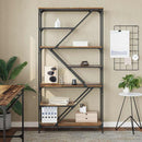 vidaXL Könyvespolc Öreg fa 91 x 36 x 176 cm Faanyag