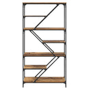 vidaXL Könyvespolc Öreg fa 91 x 36 x 176 cm Faanyag