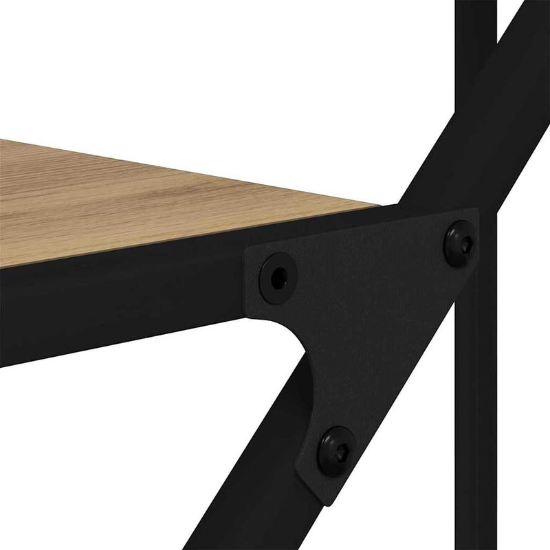 vidaXL Könyvespolc Artisan tölgy 91 x 36 x 176 cm Faanyag