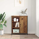 vidaXL Széf Öreg fa 70 x 30 x 80 cm Faanyag