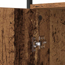 vidaXL Széf Öreg fa 100 x 35 x 80 cm Faanyag