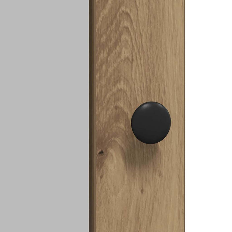 vidaXL Széf Artisan tölgy 100 x 35 x 80 cm Faanyag