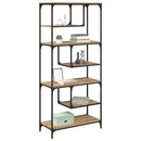 vidaXL Könyvszekrény kézműves tölgy 81 x 36 x 176 cm Faanyag