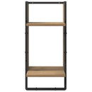 vidaXL Fali polc készlet 4 pcs Artisan tölgy 65 x 25 x 30 cm Faanyag