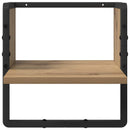 vidaXL Fali polc készlet 4 pcs Artisan tölgy 65 x 25 x 30 cm Faanyag