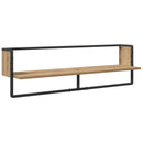 vidaXL Fali polc készlet 6 pcs Artisan tölgy 100 x 25 x 30 cm Faanyag
