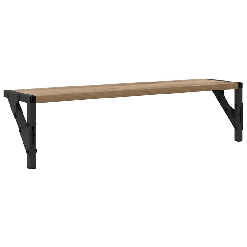 vidaXL Falpolcok 2 pcs Artisan tölgy 60 x 15 x 15,5 cm Faanyag