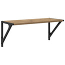 vidaXL Falpolcok 2 pcs Artisan tölgy 60 x 25 x 25,5 cm Faanyag