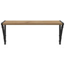 vidaXL Falpolcok 2 pcs Artisan tölgy 60 x 25 x 25,5 cm Faanyag