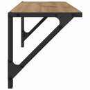 vidaXL Falpolcok 2 pcs Artisan tölgy 60 x 25 x 25,5 cm Faanyag