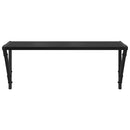 vidaXL Falpolcok 2 pcs Fekete tölgy 60 x 25 x 25,5 cm Faanyag