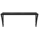 vidaXL Falpolcok 2 pcs Fekete tölgy 60 x 25 x 25,5 cm Faanyag