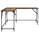 vidaXL Asztal Öreg fa 149 x 149 x 75 cm Faanyag