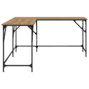 vidaXL Asztal Artisan tölgy Szerelt Fa 149 x 149 x 75 cm
