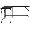 vidaXL Asztal Fekete tölgy 149 x 149 x 75 cm Faanyag