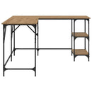 vidaXL Asztal Artisan tölgy 139 x 139 x 75 cm Faanyag