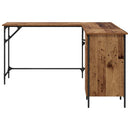 vidaXL Asztal Öreg fa 141 x 141 x 75 cm Faanyag