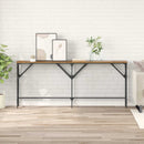 vidaXL Konzolasztal Öreg fa 180 x 30 x 75 cm Faanyag