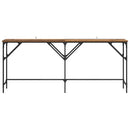 vidaXL Konzolasztal Öreg fa 180 x 30 x 75 cm Faanyag