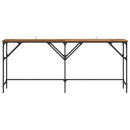 vidaXL Konzolasztal Öreg fa 180 x 30 x 75 cm Faanyag