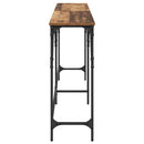 vidaXL Konzolasztal Öreg fa 180 x 30 x 75 cm Faanyag