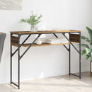 vidaXL Konzolasztal Öreg fa 105x30x75cm Faanyag