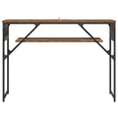 vidaXL Konzolasztal Öreg fa 105x30x75cm Faanyag