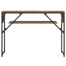 vidaXL Konzolasztal Öreg fa 105x30x75cm Faanyag