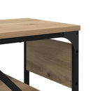 vidaXL Konzolasztal Artisan tölgy Faanyag 105x30x75cm