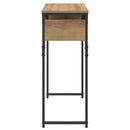 vidaXL Konzolasztal Artisan tölgy 75x30x75cm Faanyag