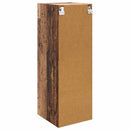 vidaXL Fali Szekrény Falra szerelhető Öreg fa 35 x 37 x 102 cm Faanyag